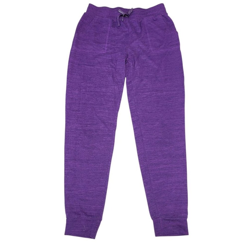 Falls Creek Girls Pants Purple Halloween Stretch Waist Size XL 14 16 - Picture 2 of 6